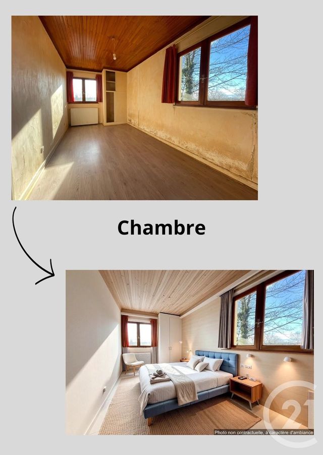 maison à vendre - 4 pièces - 69.66 m2 - VILLIEU LOYES MOLLON - 01 - RHONE-ALPES - Century 21 Déclic Immobilier