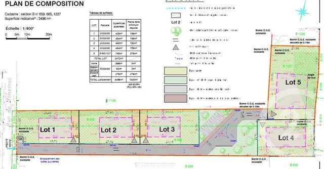 terrain à vendre - 745.0 m2 - CHARNOZ SUR AIN - 01 - RHONE-ALPES - Century 21 Déclic Immobilier